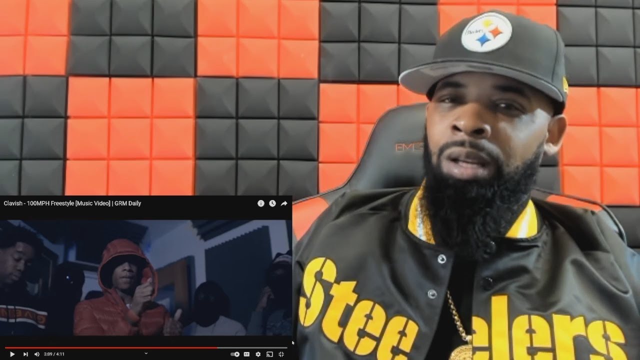 ONE OF THE BEST FREESTYLES EVER!!! -Clavish - 100MPH Freestyle [Music Video] | GRM Daily- REACTION