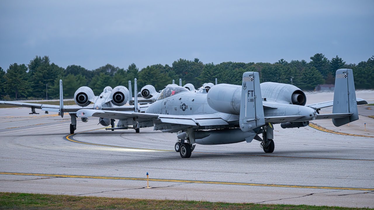 (Part 1of2) 16 A-10C Warthogs from 74th & 75th FS Depart | Pease ANGB (PSM)