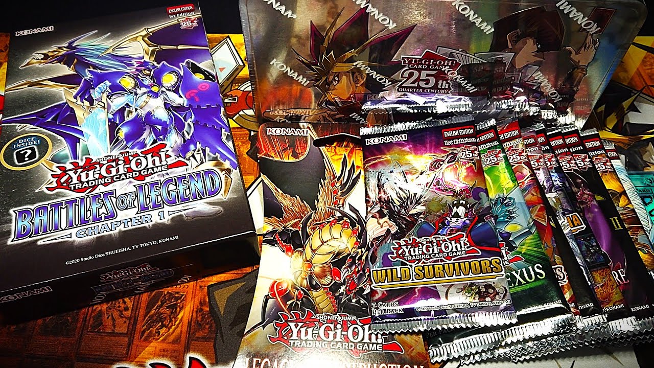 Opening my Christmas Present! Yu-Gi-Oh! Mixed booster packs!