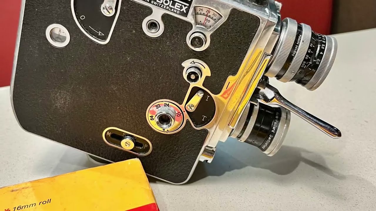 Кинокамера Bolex H16 16 мм, комиссионный магазин, Show & Tell, куплена в Savers