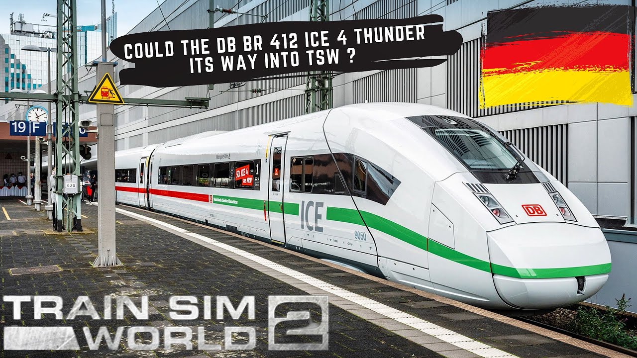 Could the DB BR 412 ICE 4 thunder it’s way onto TSW ? In depth analysis 🧐