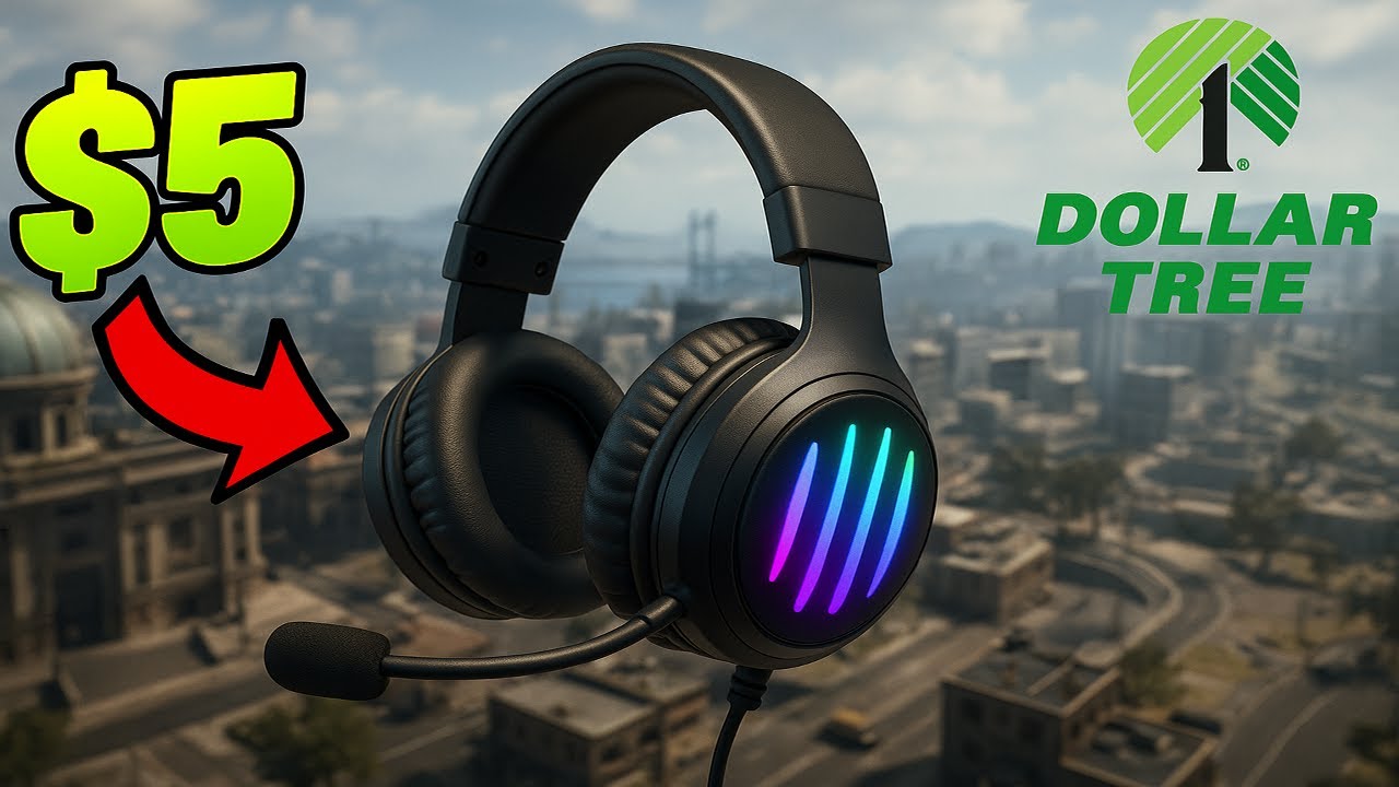 PLAYING WARZONE WITH A $5 DOLLAR TREE GAMING HEADSET!!! 🎧💵