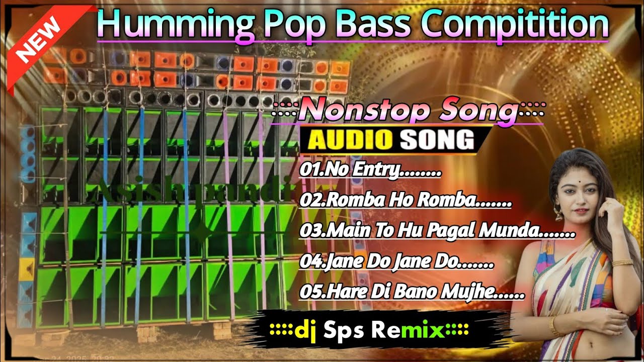 Dj Sps Remix Bollywood Hindi song Hindi 2026 Tending Style 1 Step Humming Pop Bass Compitition Mix)