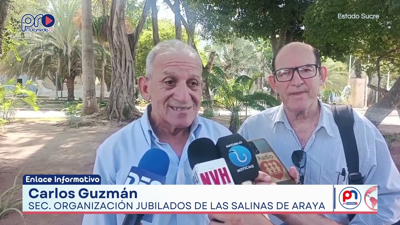 Jubilados de Araya exigen intervención de la Presidencia ante incumplimientos de Corposucre
