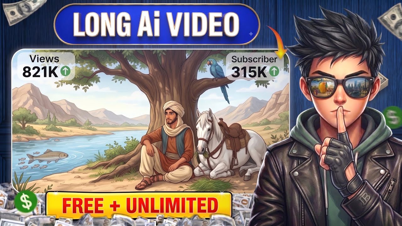 How to Create Long AI Videos Free | Long AI Video Tutorial