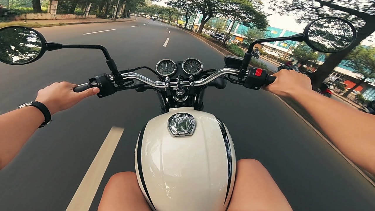 Kawasaki W230 First Riding Video