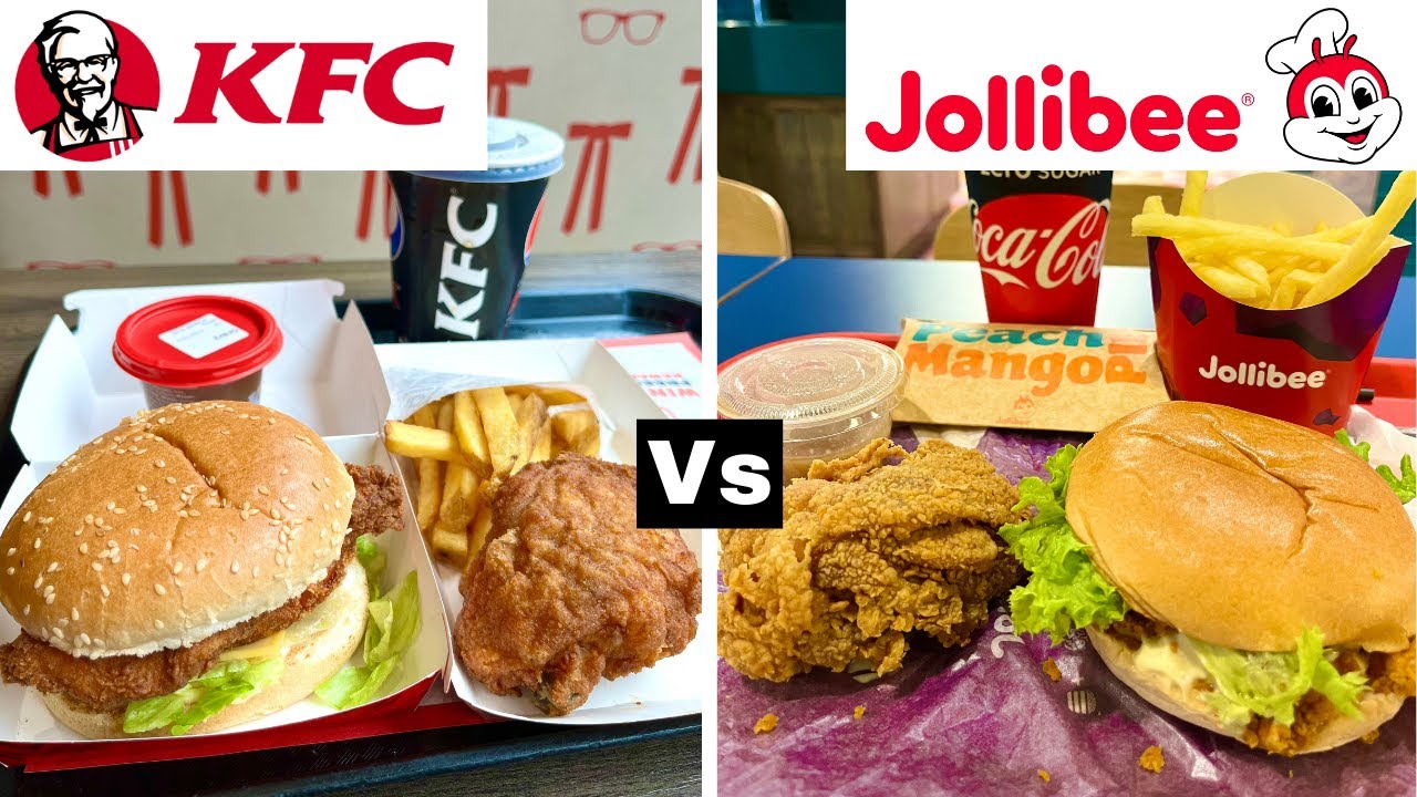Лучшая жареная курица! KFC против Jollibee — кто победит?