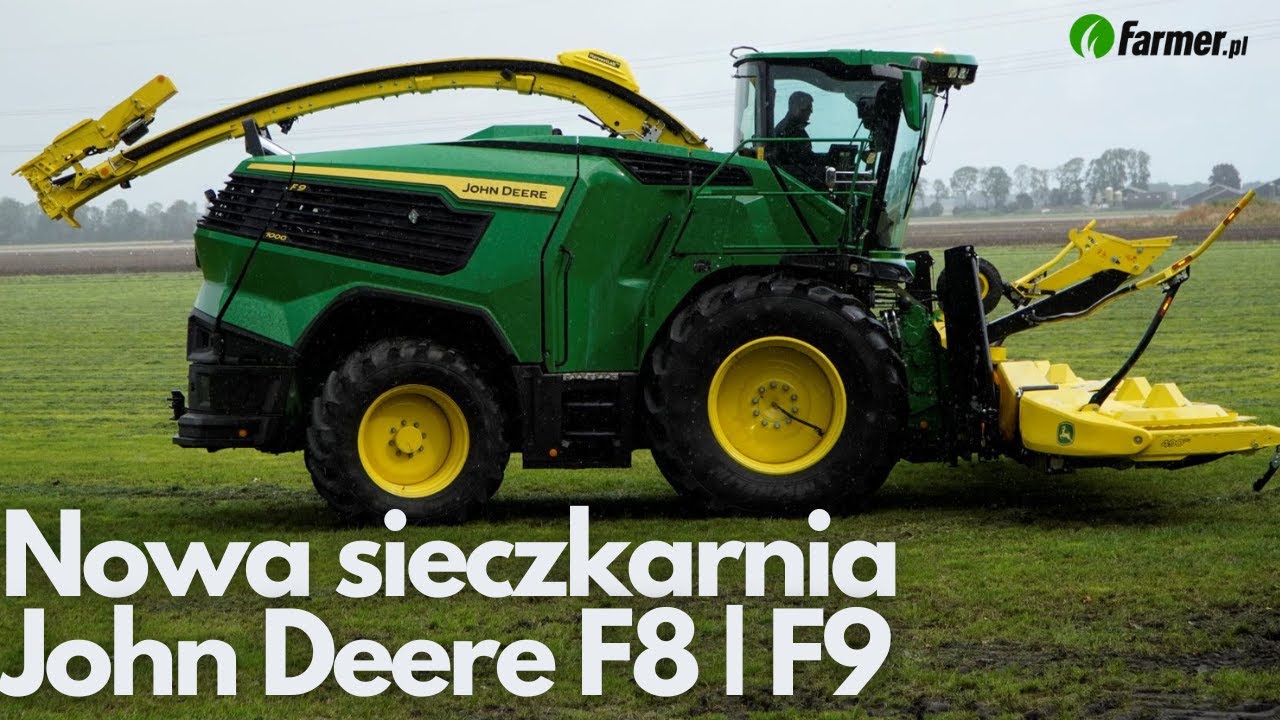 Nowa sieczkarnia John Deere F8 | F9. Więcej mocy i komfortu | Farmer.pl