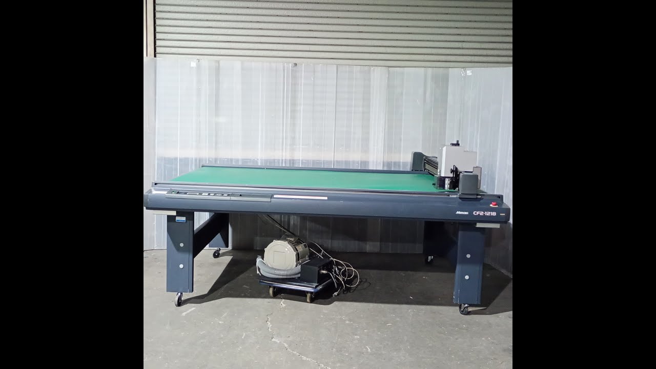 [中古]ミマキ カッティングプロッタCF2-1218(E6704082)動作確認動画