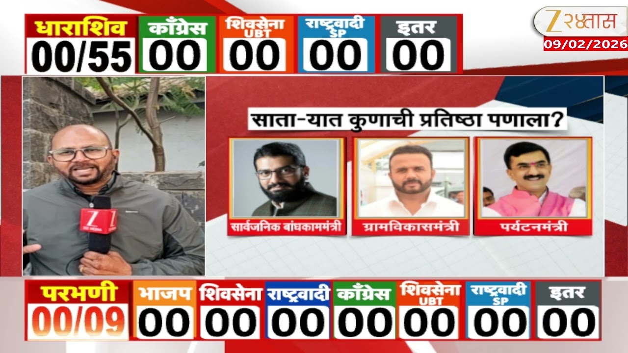 Satara ZP Panchayat Samiti Election | साताऱ्यात कुणाची प्रतिष्ठा पणाला?