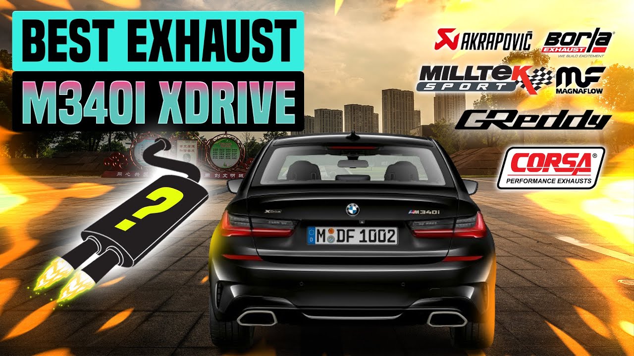 BMW M340i xDrive Exhaust Sound🔥 Akrapovic,AWE,Bastuck,Cobra,Dinan,Active Autowerke,iPE,FI,Milltek