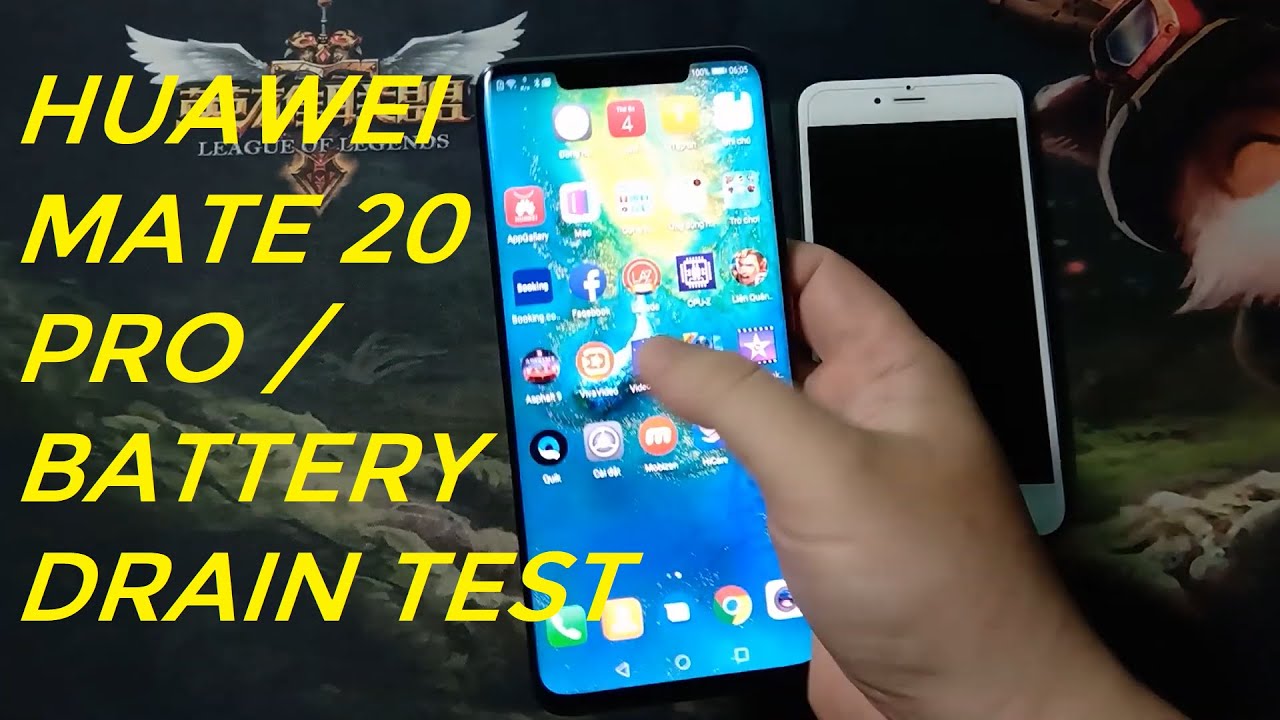 HUAWEI MATE 20 PRO / BATTERY DRAIN  TEST