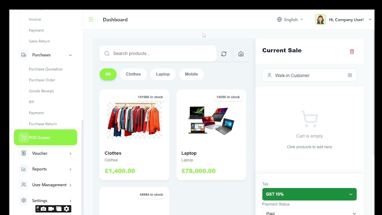 Smart Accounting Software with Billing, Inventory & Reports