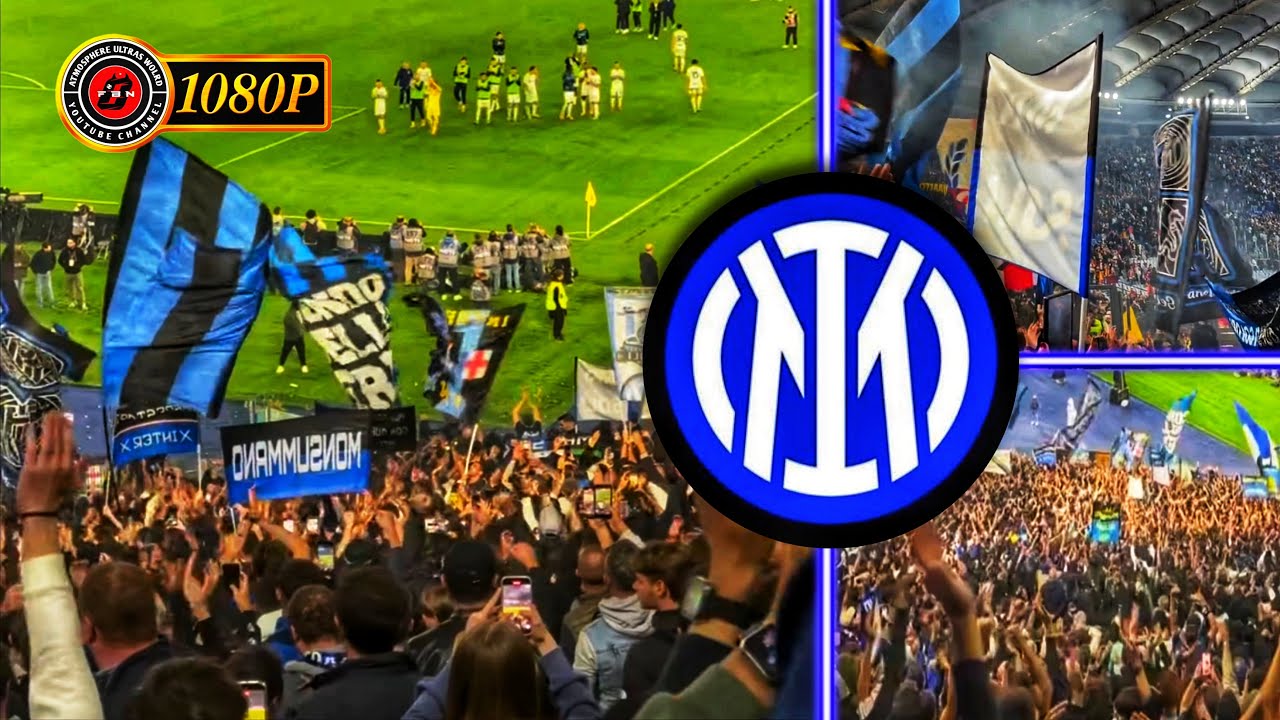 🔵⚫ 2000 TIFOSI CURVA NORD MILANO AWAYDAY IN OLIMPICO ROME • SERIE A • FT 0-1 (19/10/2025)