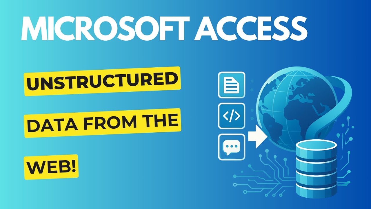 How to Scrape Unstructured Data from the Web into Microsoft Access (VBA Tutorial + Real Example)