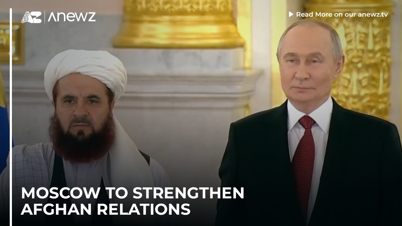 Russian President Putin accepts credentials from Taliban-led Afghanistan envoy