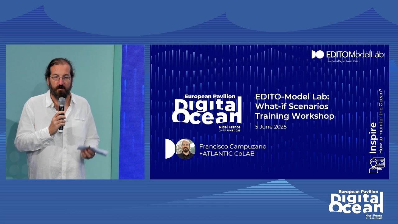 EDITO-ModelLab: What-if Scenarios Training Workshop