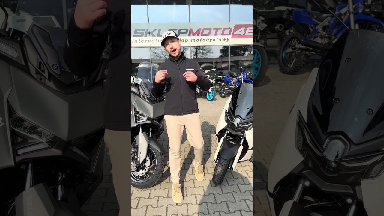 Czym r&oacute;żni się XMax od Nmax? #motocykl #skuter #nmax2025 #nmax #xmax  #yamahanmax125 #yamaha
