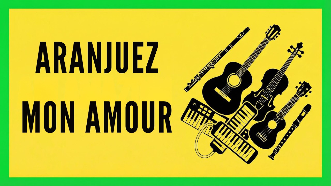 ARANJUEZ MON AMOUR--Am--(Play Along)--:Guitar,Violin,Flute,Keyboard,Oboe,Melodica,Recorder.