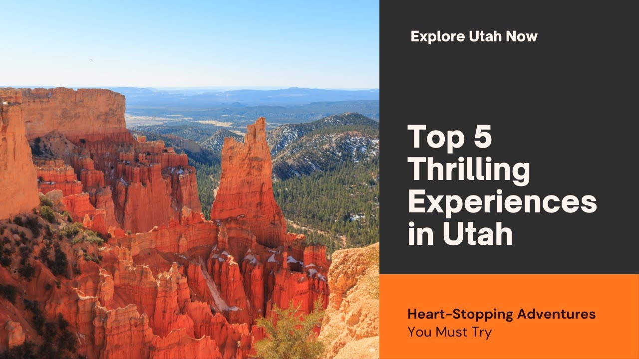 Utah's 5 MOST HEART-STOPPING Experiences You Need to Try!