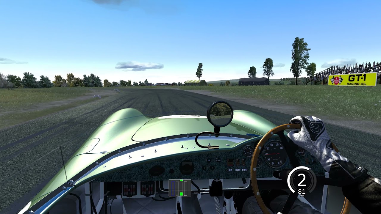 Assetto Corsa - 1957 Aston Martin DBR1/300 - 1960s Watkins Glen Chicane