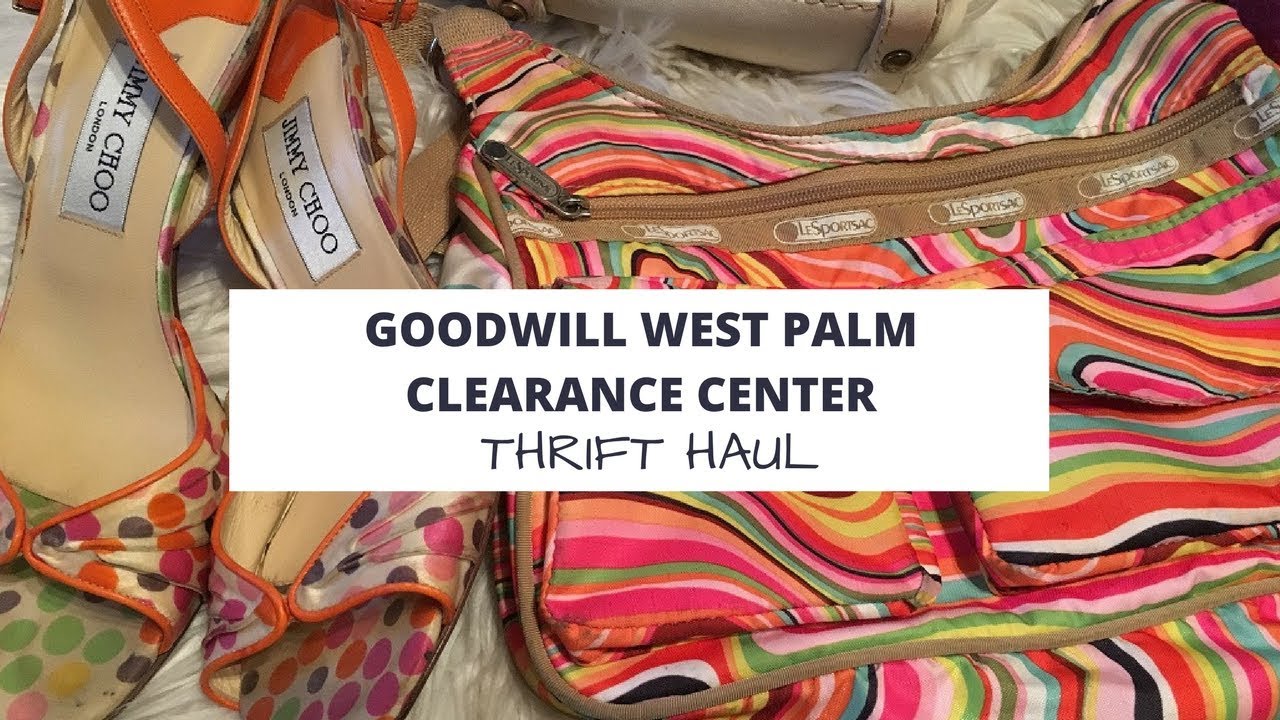 Thrift Haul: Goodwill West Palm Beach Clearance Center