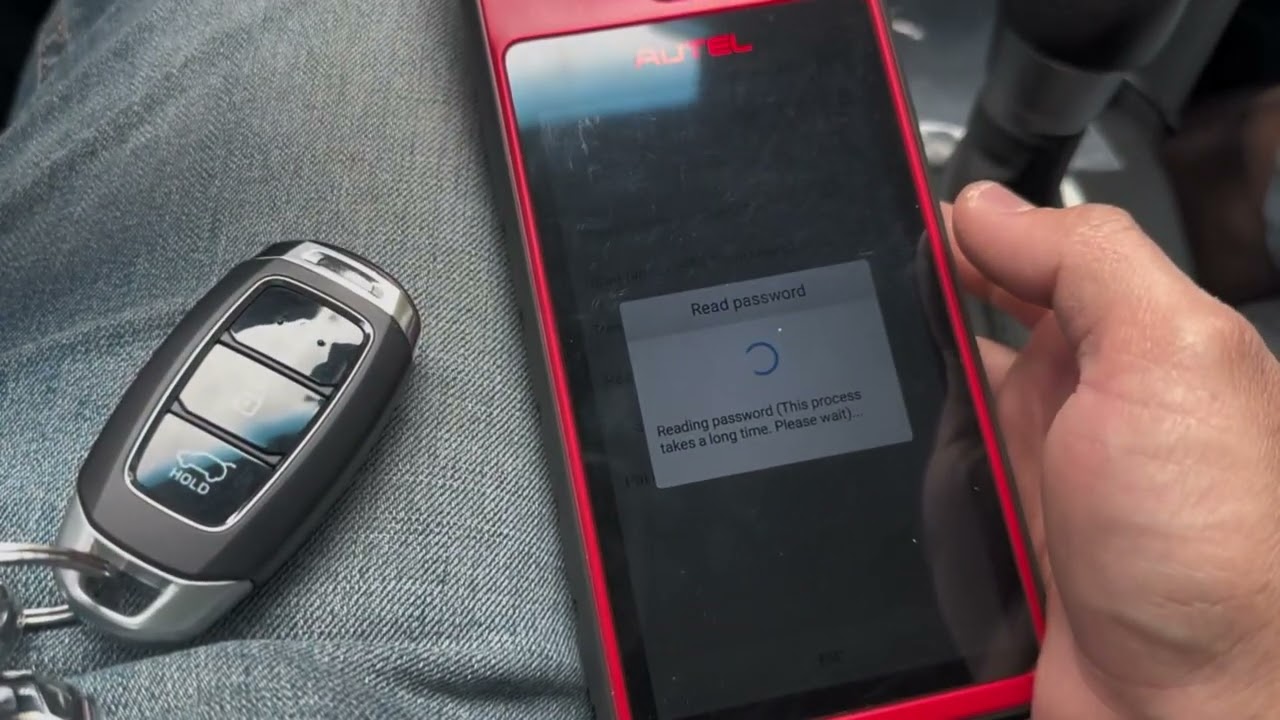 Program add smart key HYUNDAI KONA 2021 by AUTEL KM100