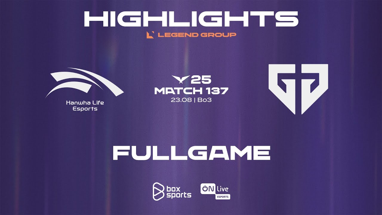 FULL HIGHLIGHTS HLE vs GEN | MATCH 137 | 2025 LCK | 08.23.2025