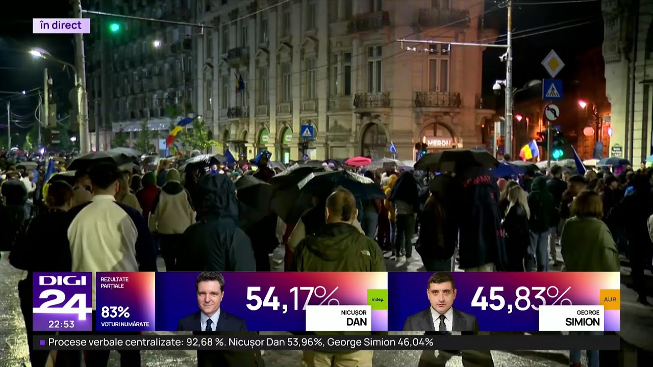 🔴 LIVE: Rezultate oficiale parțiale - Alegeri prezidențiale 2025 | Ora 22
