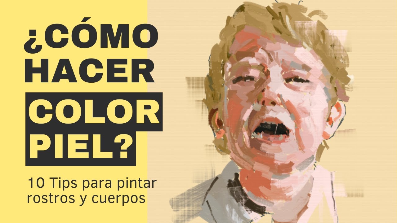 Cómo crear tonos de piel realistas? 🎨 Cómo se obtiene el color carne