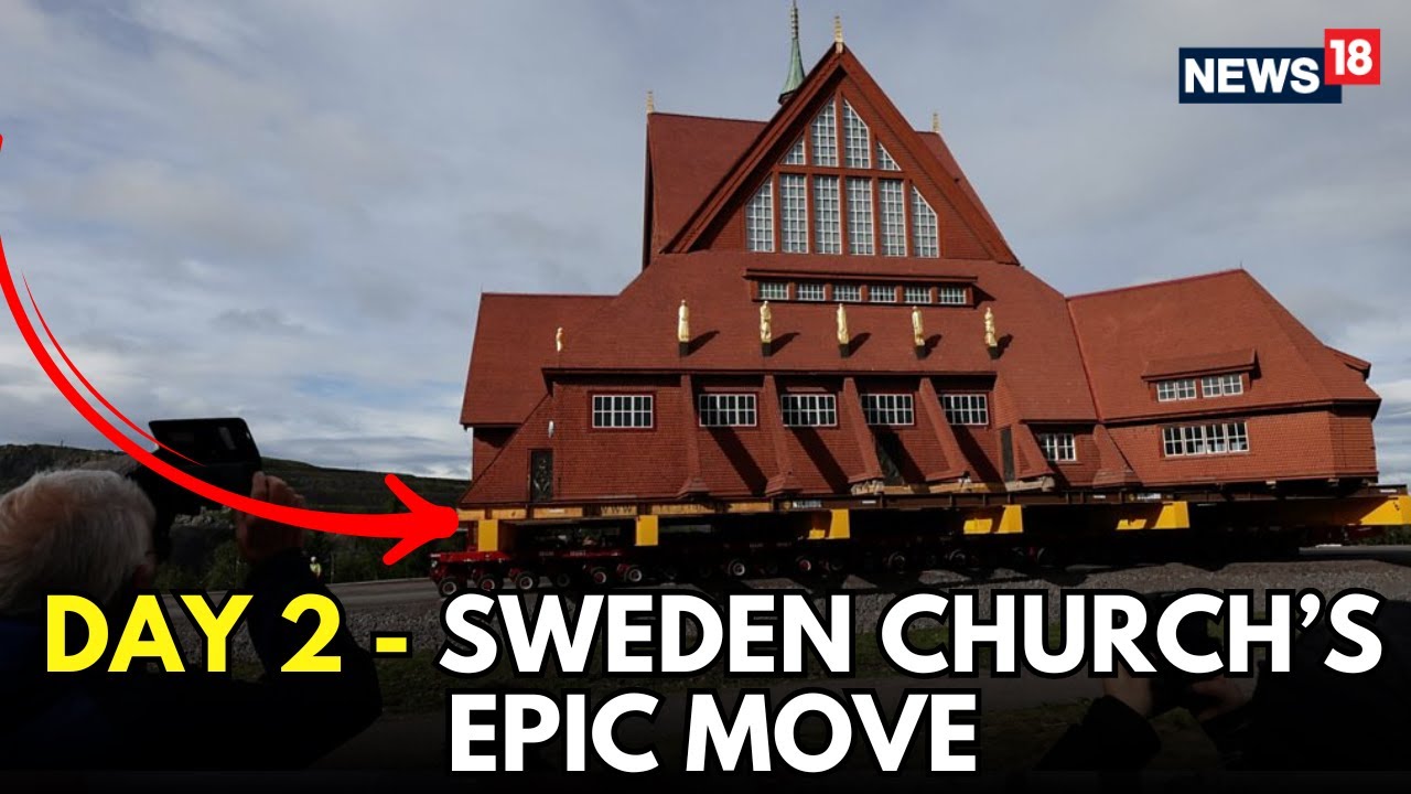 LIVE | Kiruna Church Relocation | Entire Church Transported Across Swedish City of Kiruna | N18G