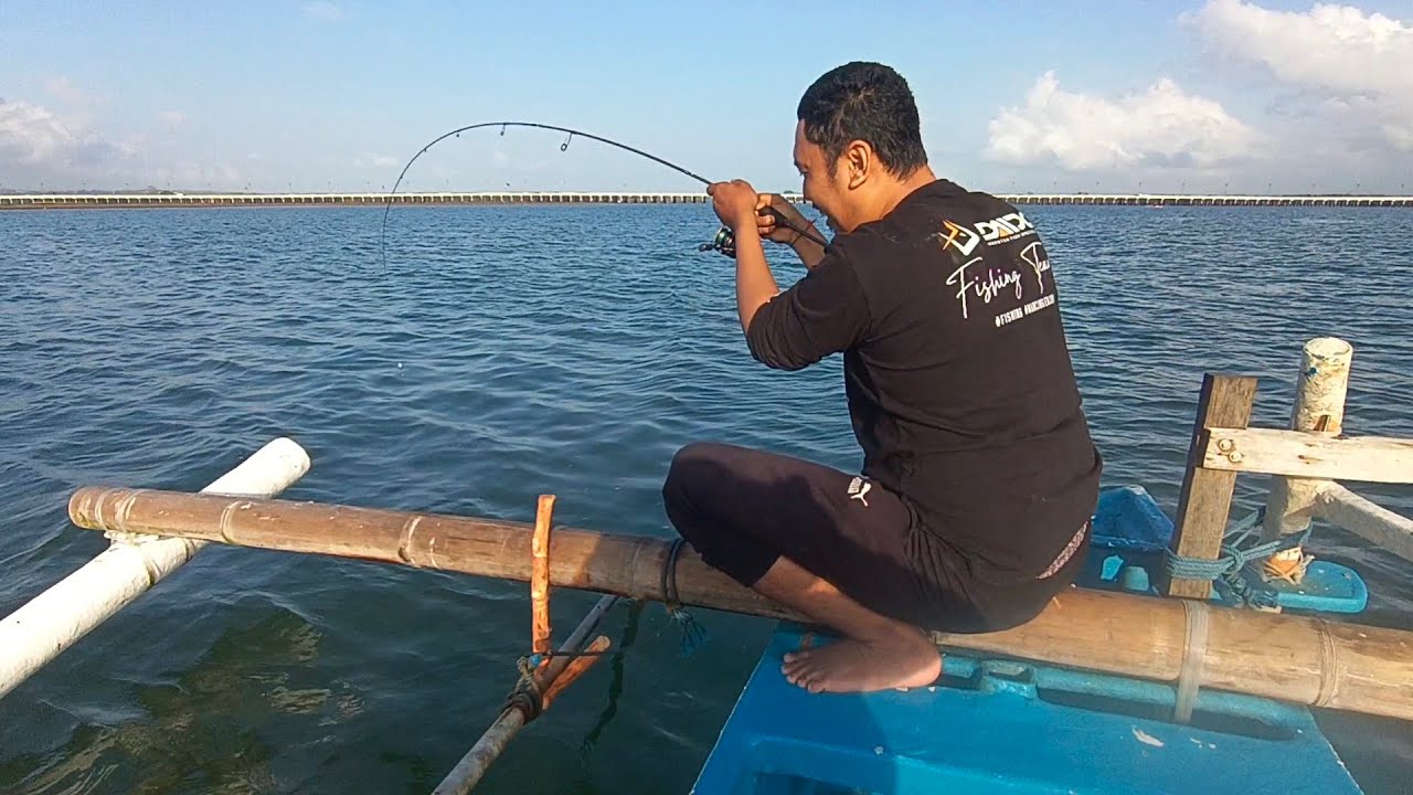 Nemu spot sarang ikan GT, full strike..!! 