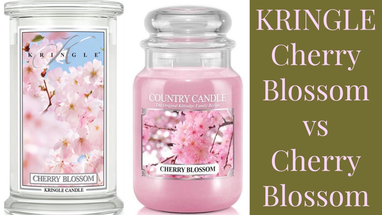 ALL the CHERRIES 🍒 🍒 from Kringle: Cherry Blossom(s), Cherry Tree, and Cherry Chai candle review