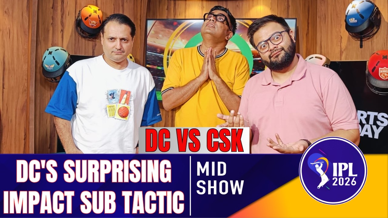 LIVE IPL 2026 DC VS CSK: Stubbs, Rizvi and Ashutosh cameos helps DC past 150 | Sports Today