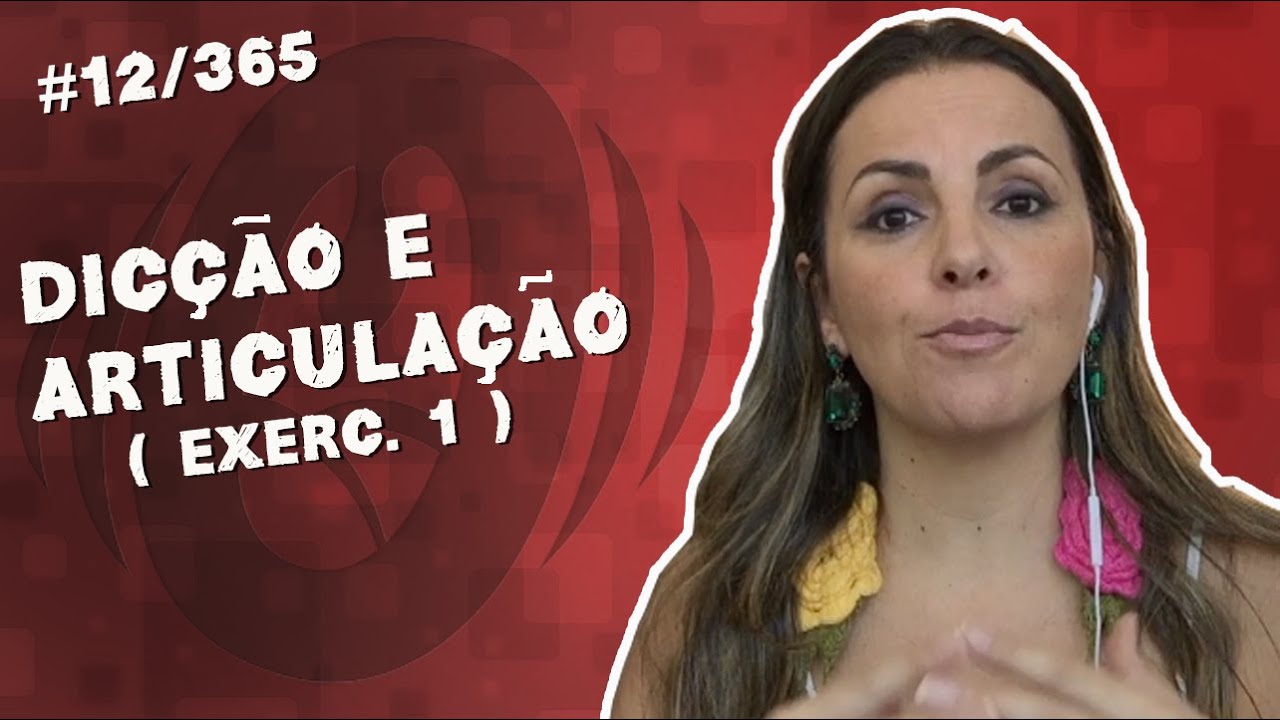 AULA DE CANTO- MELHORAR A ARTICULAÇÃO E DICÇÃO - EXERCÍCIO 1