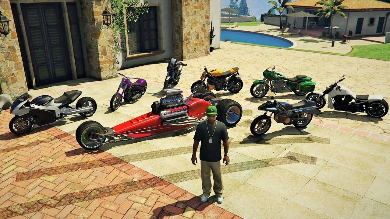 GTA 5 - Stealing Luxury Motorcycles with Lamar! (Expensive Rare Motorcycles)