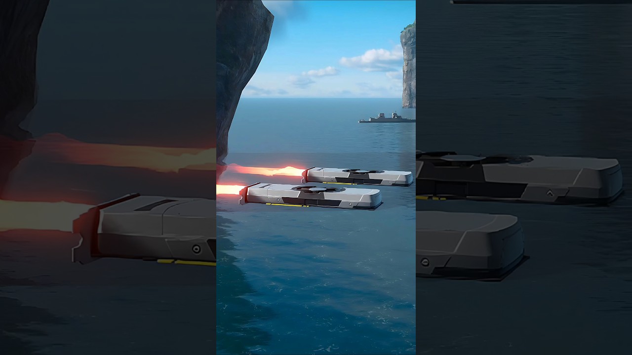 I Launched a GPU ☢️ and Destroyed a Warship #modernwarships #shortvideo #shorts #short