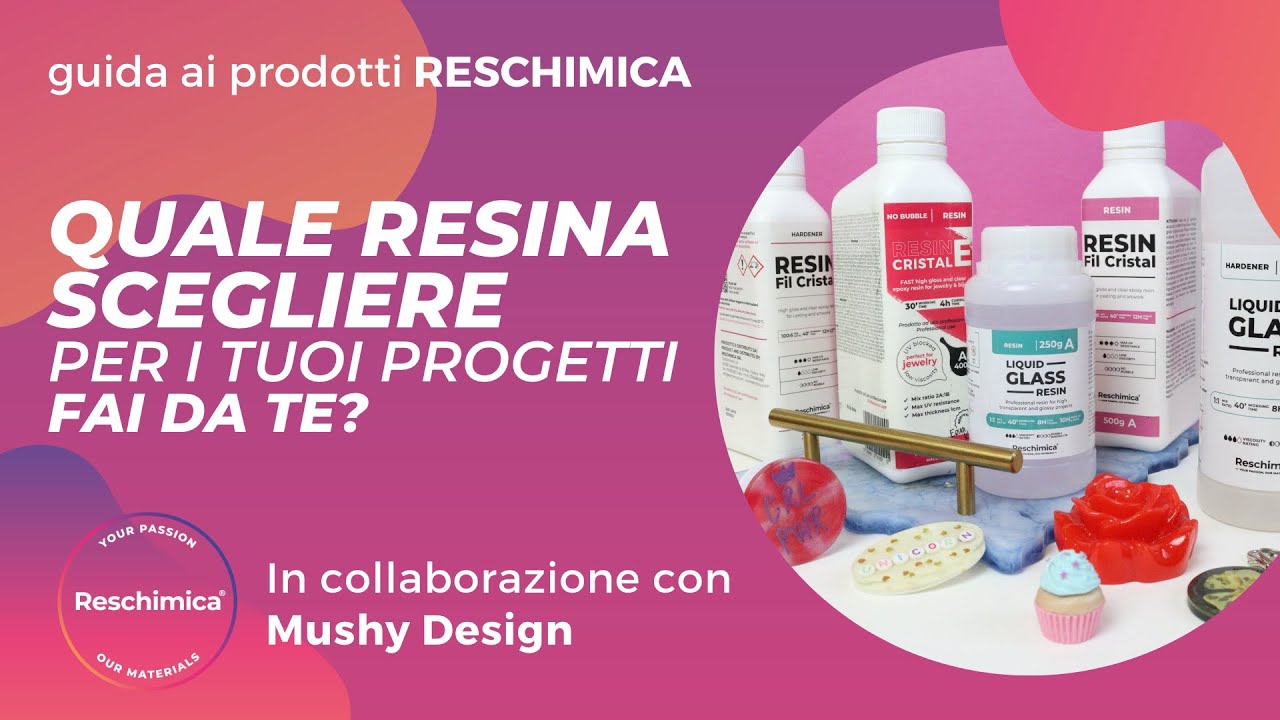 Quale resina scegliere per i tuoi progetti fai da te?