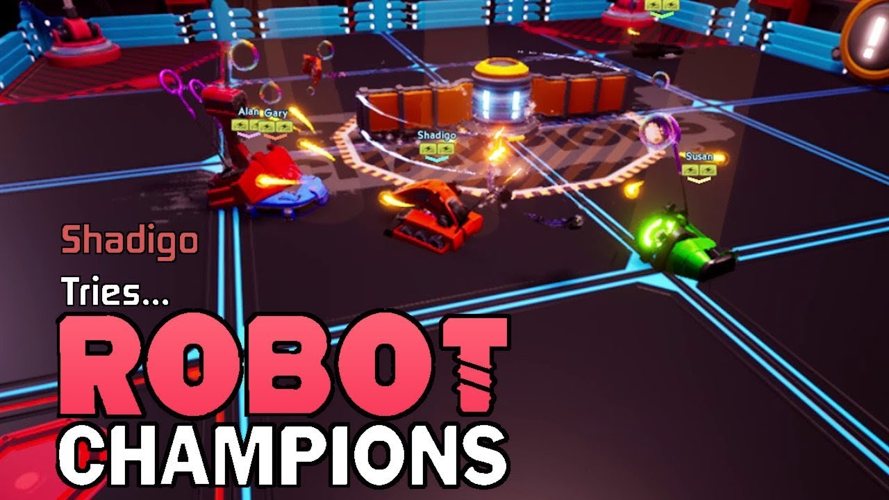 Shadigo Tries... Robot Champions (Pre-Alpha Demo) (PC/Steam)