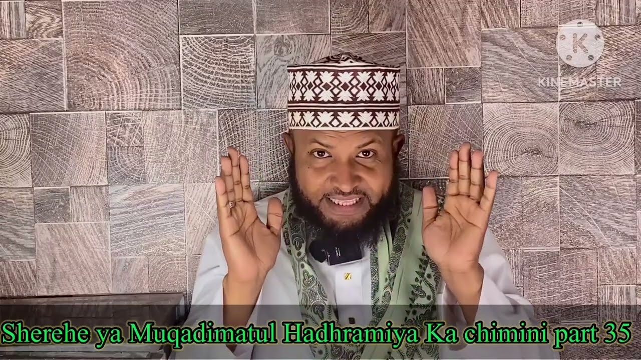 Sherehe ya Muqadimatul Hadhramiya Ka chimini part 35
