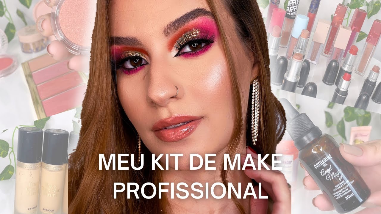 MEU KIT DE MAQUIAGEM PROFISSIONAL
