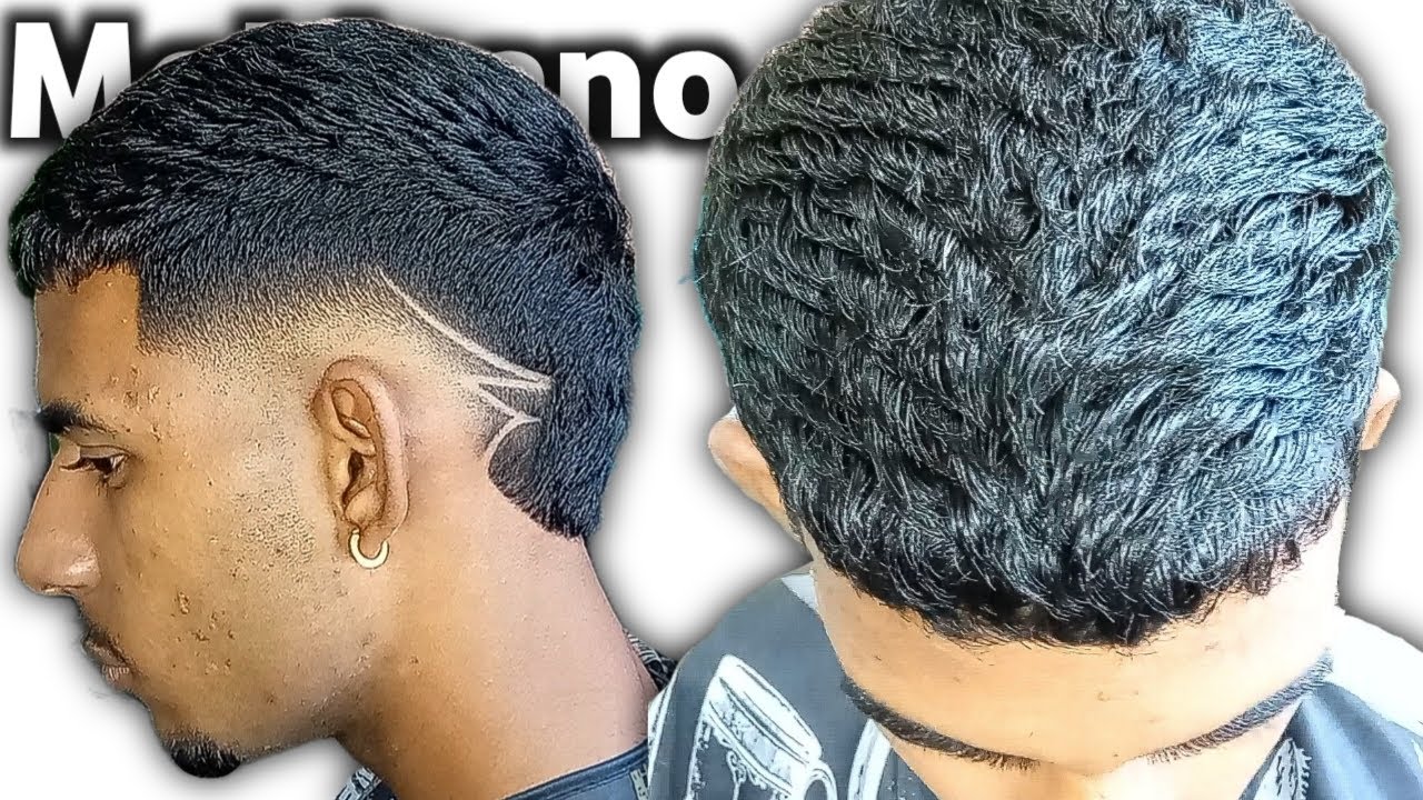 MOHICANO - TEXTURIZADO Y DISEÑO EN UN SOLO CORTE 🔥🇨🇺✂️💈