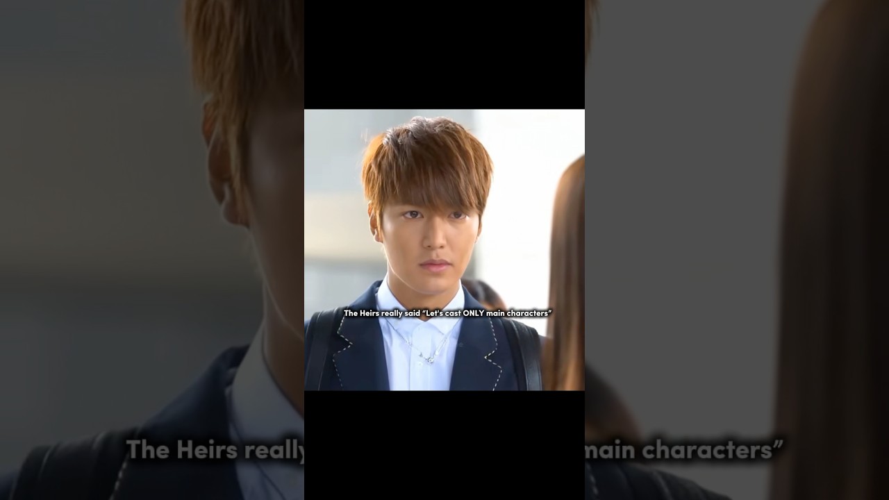 The Heirs really said &ldquo;Let's cast ONLY main characters&rdquo;👅#leeminho #parkshinhye #kimwoobin #theheirs