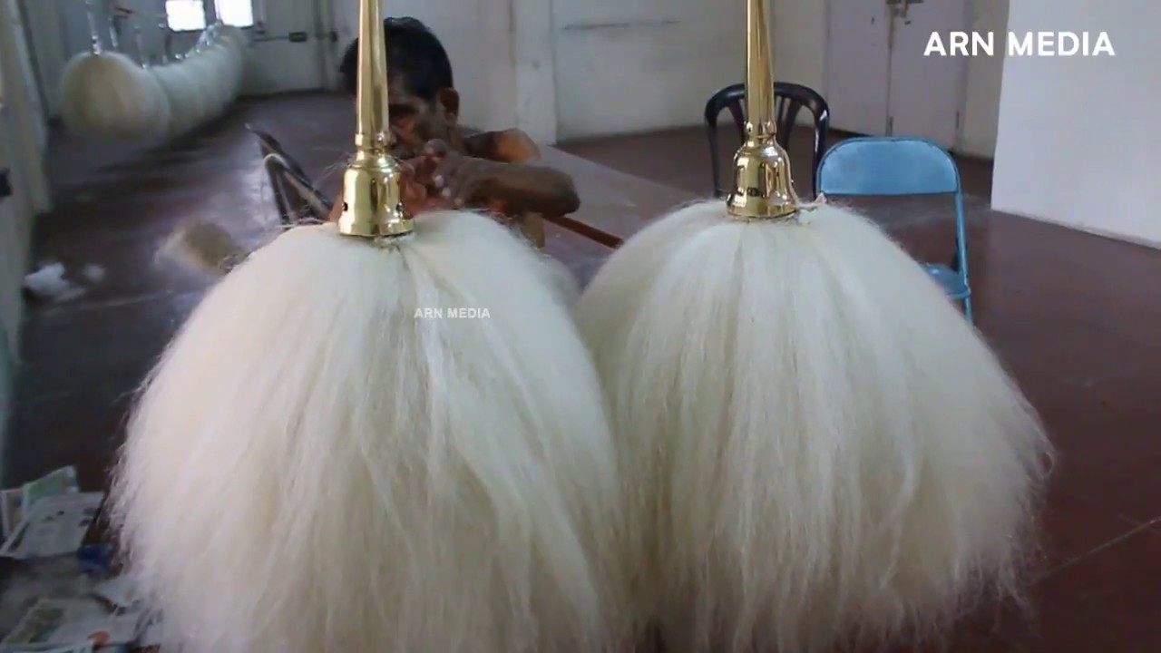 Venchamaram Making - Thrissur Pooram 2017