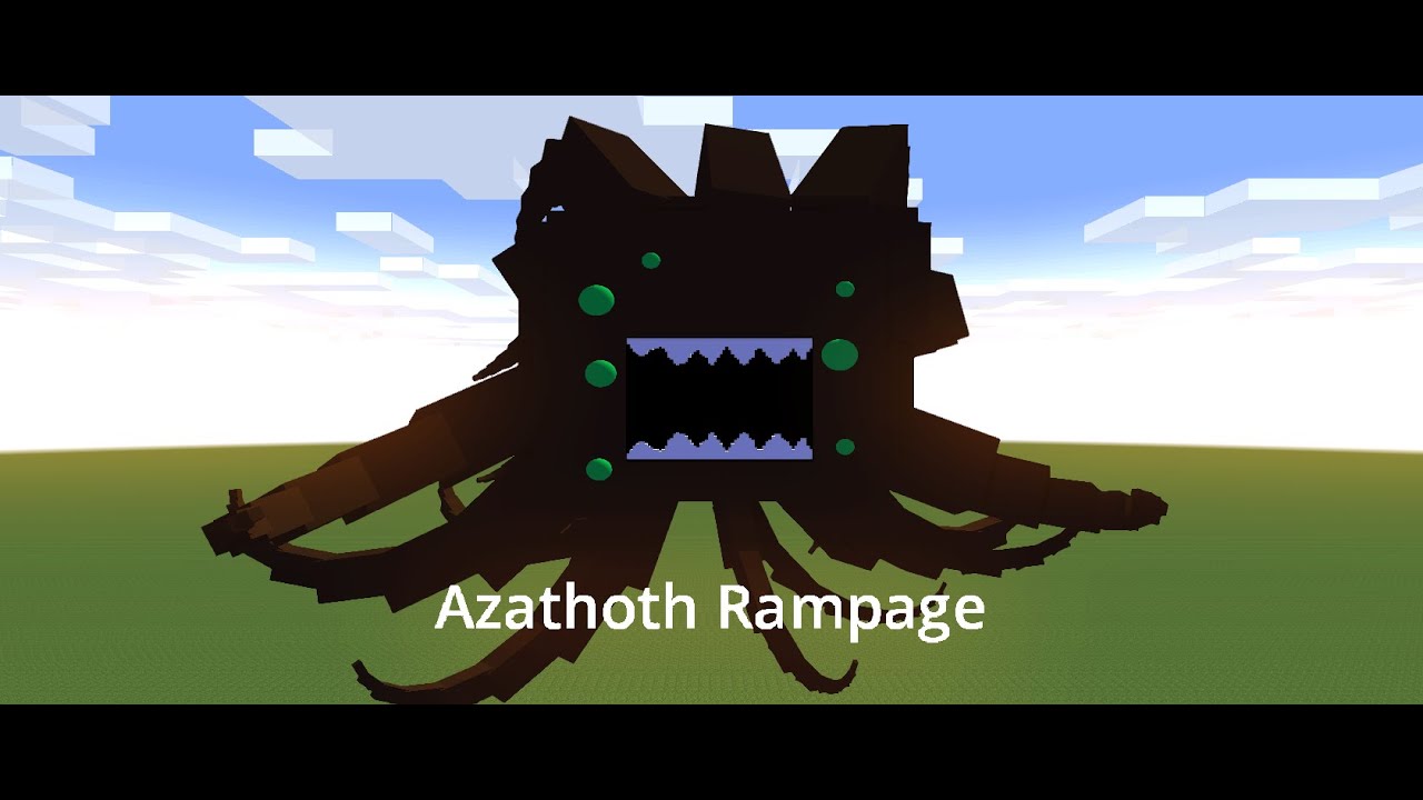 Minecraft Rampage : Azathoth [Minecraft animation]