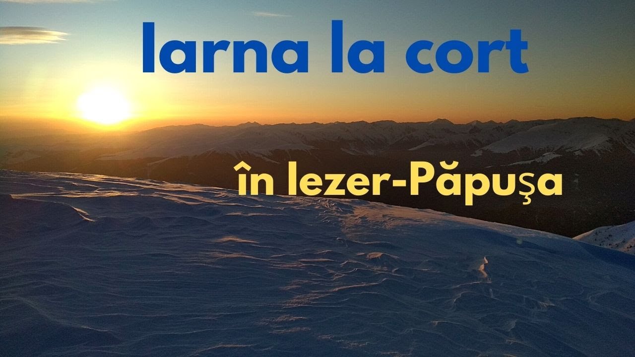 Iarna la cort &icirc;n Iezer-Păpuşa