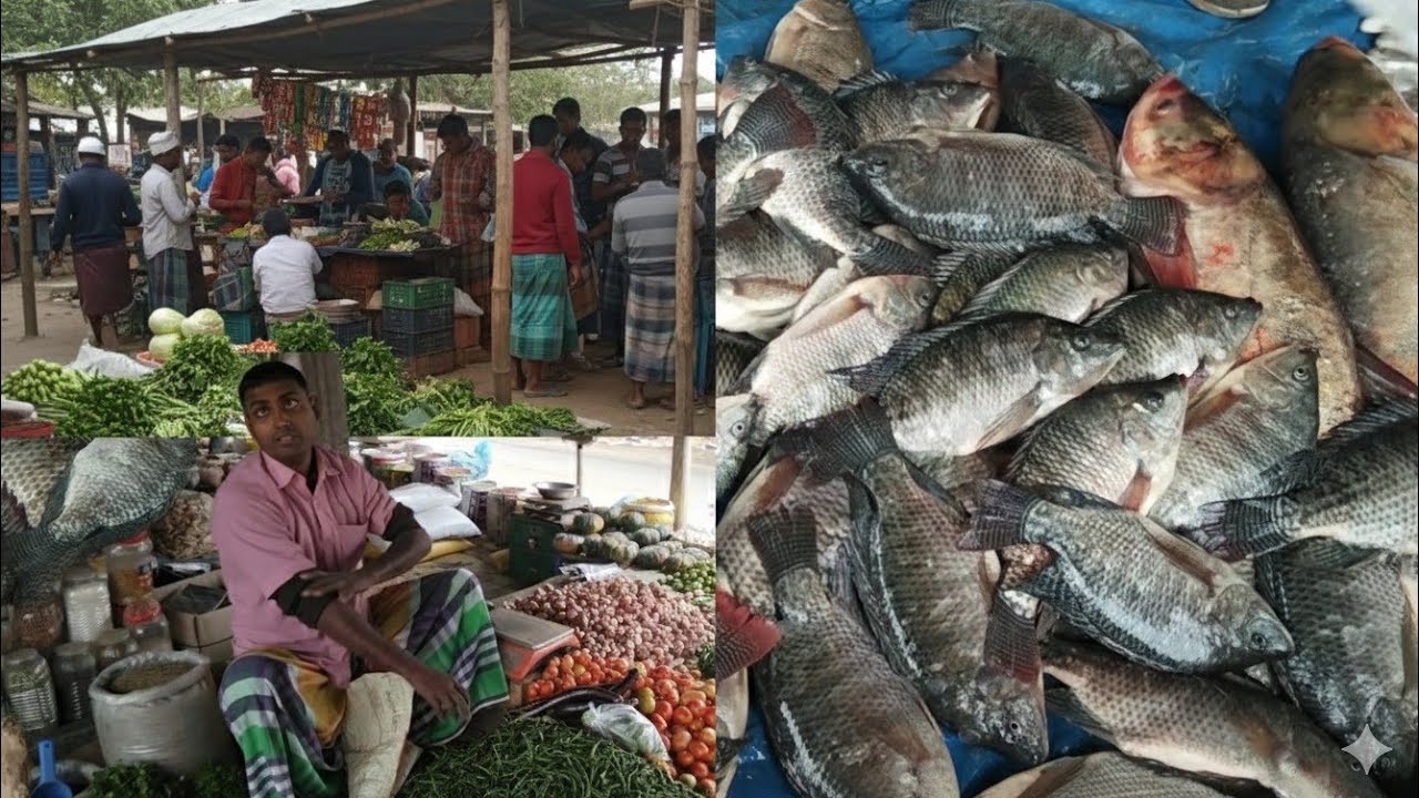 ১৫ দিন নিরামিষের পর আজ মাছ খেলাম! 🐟🥛 সকালে দুধ বিক্রি ও বাজার করতে কোথায় গেলাম? | Real Life Vlog