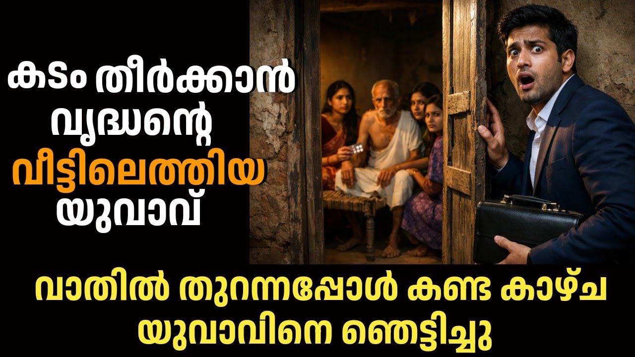 വൃദ്ധന്റെ കടം തീർക്കാൻ  വീട്ടിലെത്തിയ യുവാവ് വാതിൽ തുറന്നപ്പോൾ കണ്ട കാഴ്ച ഞെട്ടിച്ചു 
