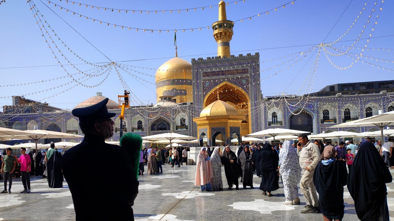 Walking in the morning calm at the shrine of Imam Reza (AS) | ASMR style | Iran 2025