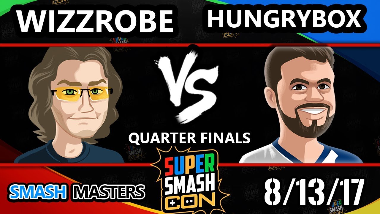 Smash Con 2017 Smash Masters - Frys | Wizzrobe vs Liquid'Hungrybox - Quarter Finals